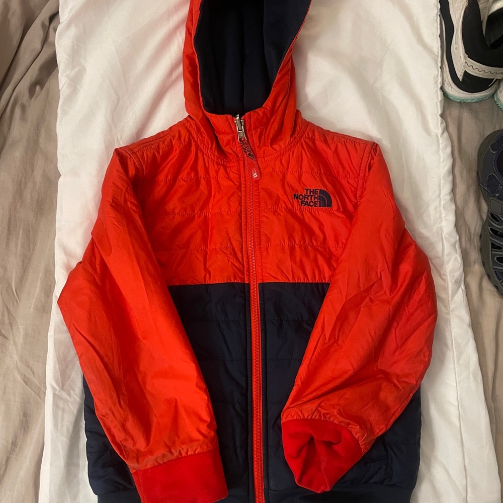 The North Face Navy & Red Reversible Jacket